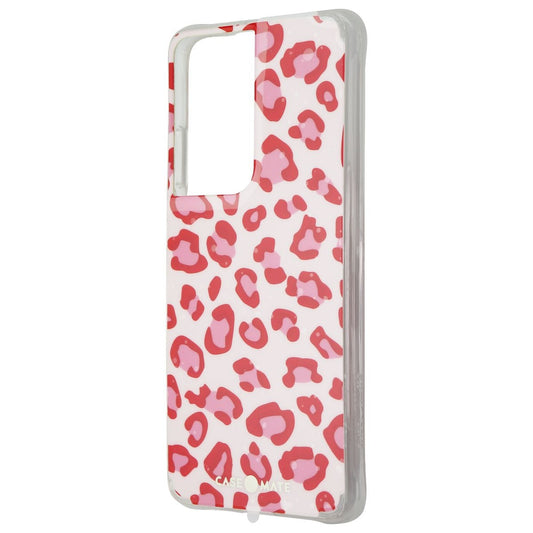 Case-Mate Prints Case for Samsung Galaxy S21 Ultra 5G - Pink Leopard Cell Phone - Cases, Covers & Skins Case-Mate    - Simple Cell Bulk Wholesale Pricing - USA Seller