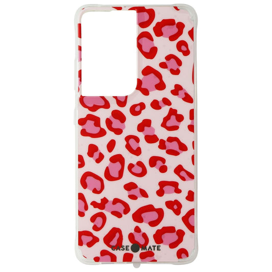 Case-Mate Prints Case for Samsung Galaxy S21 Ultra 5G - Pink Leopard Cell Phone - Cases, Covers & Skins Case-Mate    - Simple Cell Bulk Wholesale Pricing - USA Seller