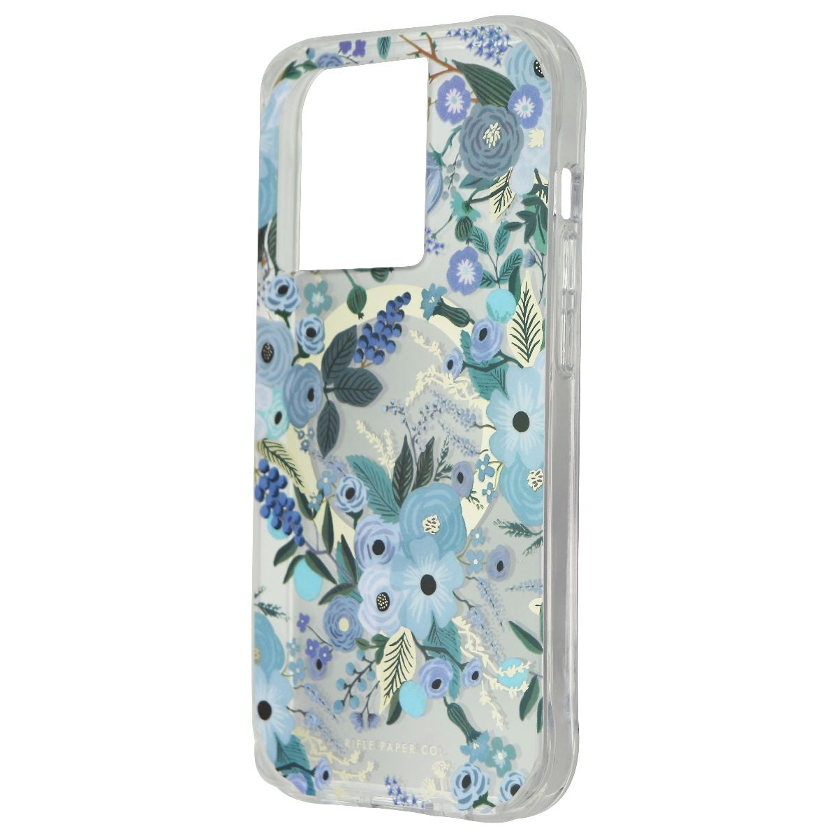 Rifle Paper Co Hardshell Case for MagSafe for iPhone 14 Pro - Garden Party Blue Cell Phone - Cases, Covers & Skins Case-Mate    - Simple Cell Bulk Wholesale Pricing - USA Seller