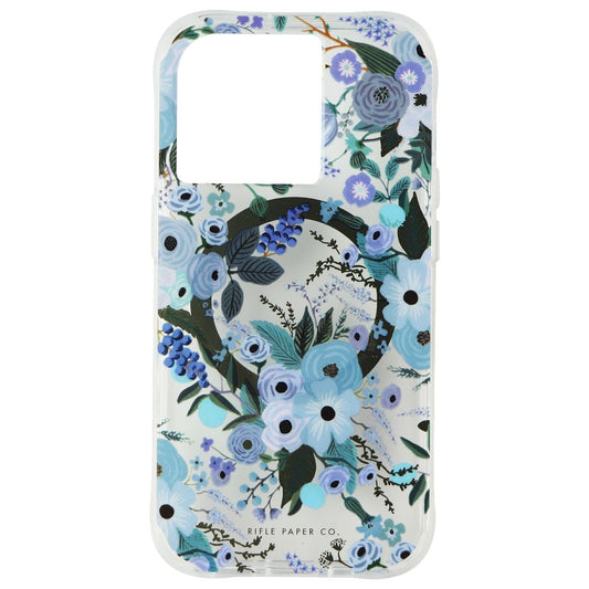 Rifle Paper Co Hardshell Case for MagSafe for iPhone 14 Pro - Garden Party Blue Cell Phone - Cases, Covers & Skins Case-Mate    - Simple Cell Bulk Wholesale Pricing - USA Seller
