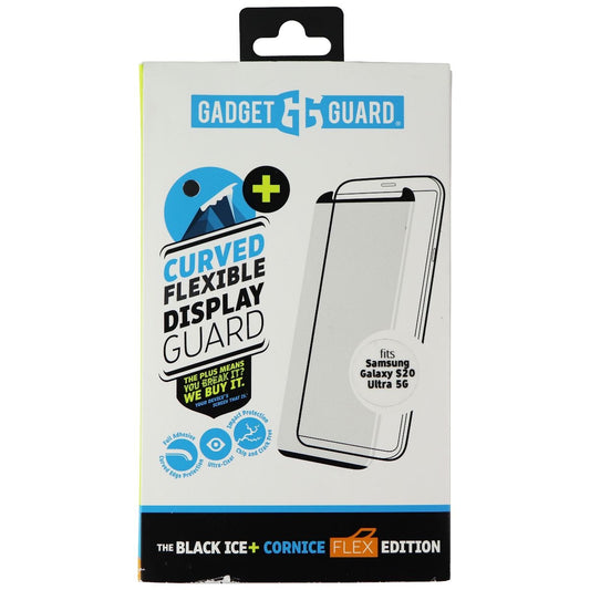 Gadget Guard Black Ice+ Cornice FLEX Protector for Samsung Galaxy S20 Ultra 5G Cell Phone - Screen Protectors Gadget Guard    - Simple Cell Bulk Wholesale Pricing - USA Seller