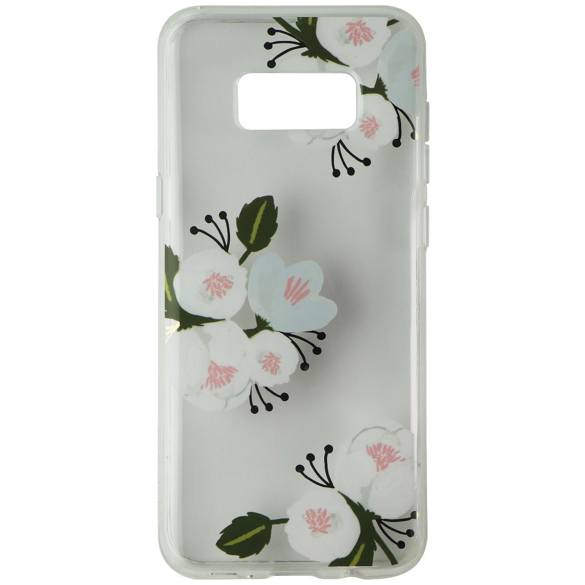 Incipio Design Series Glam Case for Samsung Galaxy (S8+) - Cool Blossom / Clear Cell Phone - Cases, Covers & Skins Incipio    - Simple Cell Bulk Wholesale Pricing - USA Seller