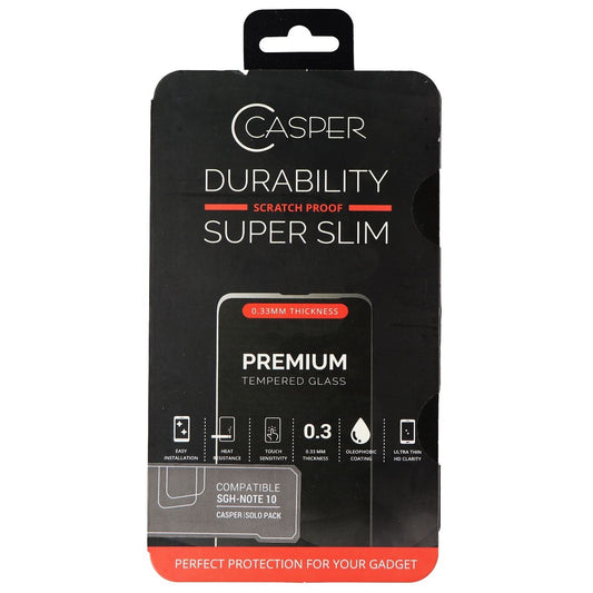 Casper Premium Tempered Glass Screen Protector for Samsung Galaxy Note10 Cell Phone - Screen Protectors Casper - Simple Cell Bulk Wholesale Pricing - USA Seller