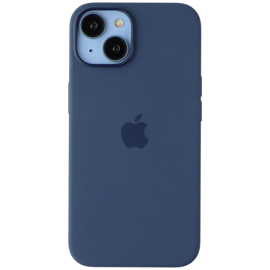 Apple Silicone Case for MagSafe for iPhone 14 - Storm Blue Cell Phone - Cases, Covers & Skins Apple - Simple Cell Bulk Wholesale Pricing - USA Seller