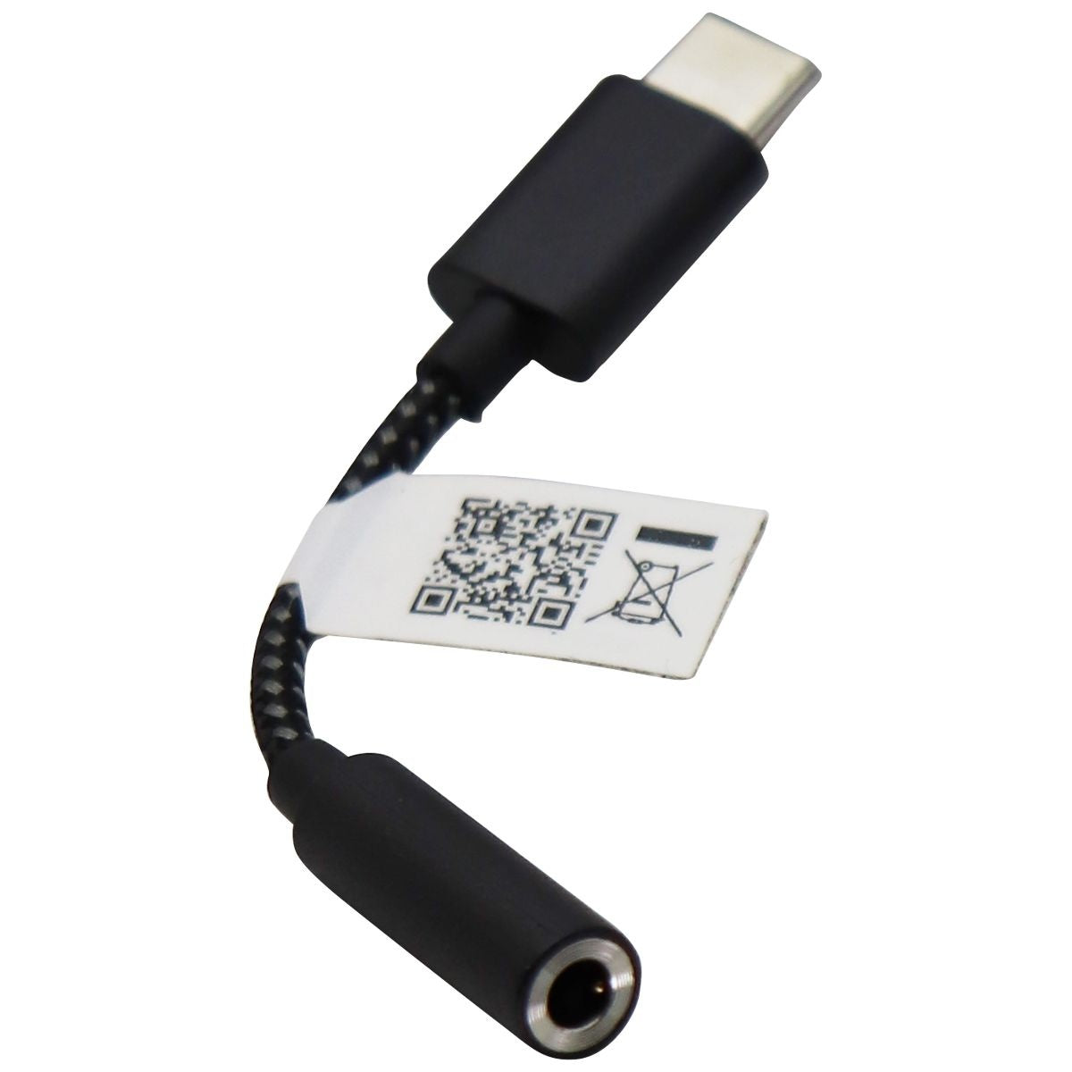 Headphone Adapter for USB-C & 3.5mm Devices - Black Cell Phone - Cables & Adapters Unbranded - Simple Cell Bulk Wholesale Pricing - USA Seller