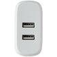 Belkin Dual USB Wall Charger 24W USB-A Charger, White Cell Phone - Cables & Adapters Belkin - Simple Cell Bulk Wholesale Pricing - USA Seller