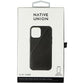 Native Union Clic Genuine Leather Card Case for iPhone 12 and 12 Pro - Black Cell Phone - Cases, Covers & Skins Native Union    - Simple Cell Bulk Wholesale Pricing - USA Seller