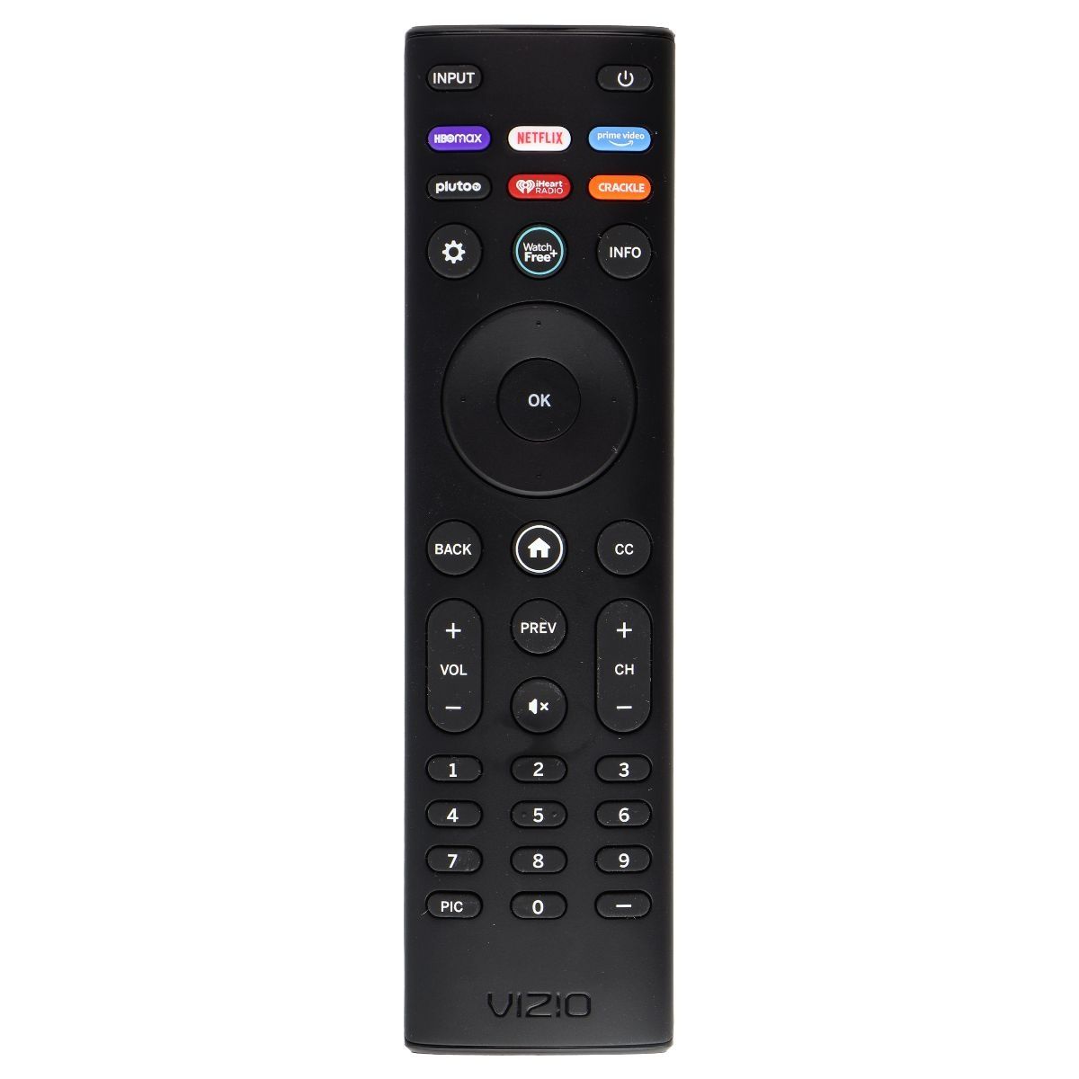 VIZIO SmartCast TV Remote with HBO Max/Netflix/Prime Keys - Black (XRT140V5) TV, Video & Audio Accessories - Remote Controls Vizio    - Simple Cell Bulk Wholesale Pricing - USA Seller
