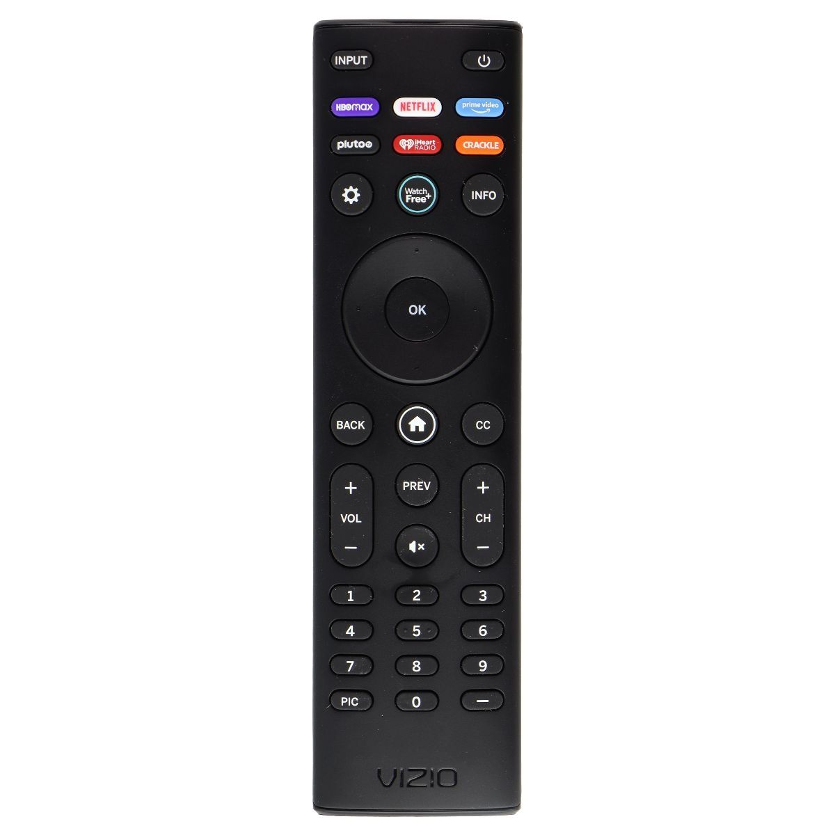 VIZIO SmartCast TV Remote with HBO Max/Netflix/Prime Keys - Black (XRT140V5) TV, Video & Audio Accessories - Remote Controls Vizio - Simple Cell Bulk Wholesale Pricing - USA Seller