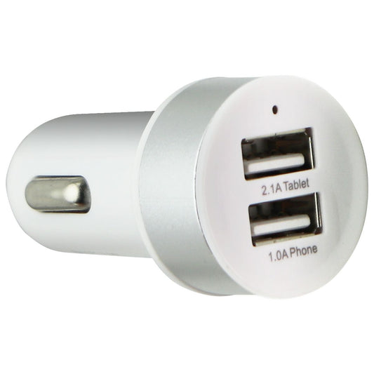 Zupa Dual USB Car Charger (3.1A) - White Cell Phone - Chargers & Cradles Zupa    - Simple Cell Bulk Wholesale Pricing - USA Seller
