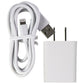 Sharkk (5V/2A) USB Wall Charger with 3.3ft Cable for iPhone/iPad - White Cell Phone - Chargers & Cradles Sharkk    - Simple Cell Bulk Wholesale Pricing - USA Seller