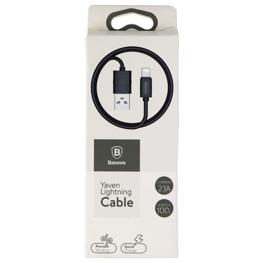Baseus (3.3-foot/1m) 8-Pin to USB Charge/Sync Cable for iPhone/iPad - Black Cell Phone - Cables & Adapters Baseus - Simple Cell Bulk Wholesale Pricing - USA Seller