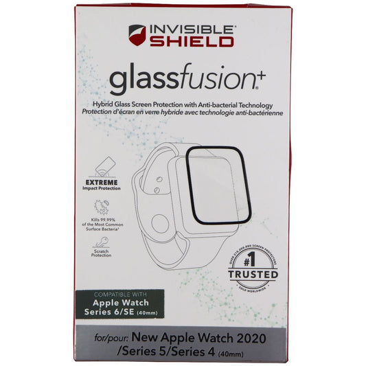ZAGG Glass Fusion+ Screen for Apple Watch Series 6 / SE / Series 5 & 4 (40mm) Smart Watch Accessories - Screen Protectors Zagg    - Simple Cell Bulk Wholesale Pricing - USA Seller