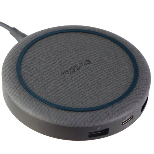 Mophie 10W Wireless Charging Hub with USB-C & USB Ports - Black Cell Phone - Chargers & Cradles Mophie - Simple Cell Bulk Wholesale Pricing - USA Seller