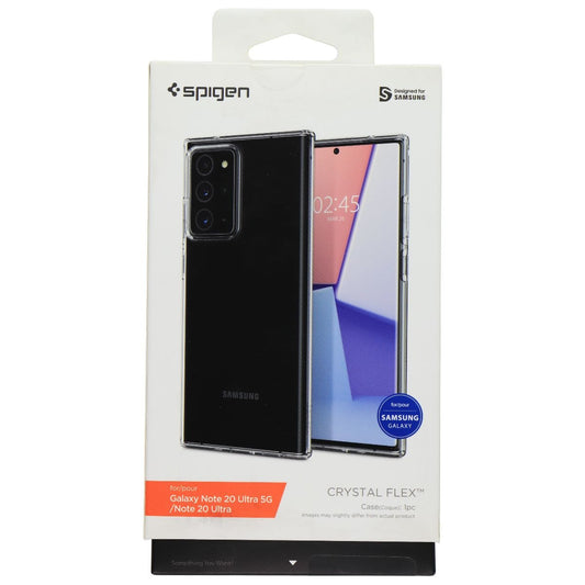 Spigen Crystal Flex Series Case for Samsung Galaxy Note 20 Ultra 5G - Clear Cell Phone - Cases, Covers & Skins Spigen    - Simple Cell Bulk Wholesale Pricing - USA Seller