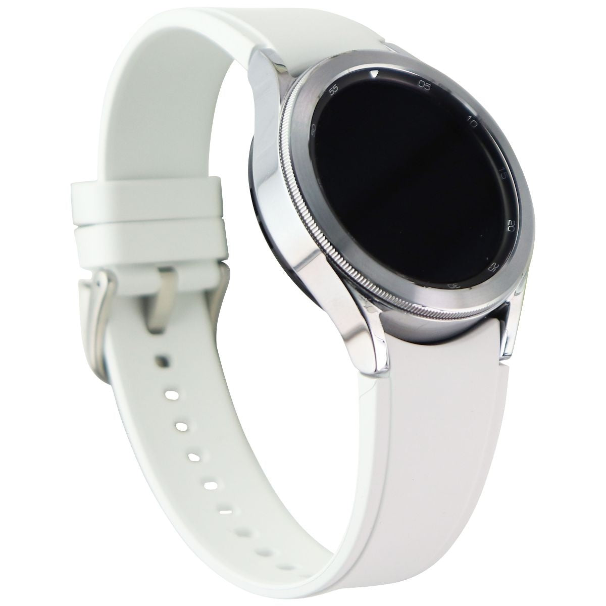 Samsung Galaxy Watch 4 Classic 42mm Smartwatch (Bluetooth Only) - Silver SM-R880 Smart Watches Samsung - Simple Cell Bulk Wholesale Pricing - USA Seller