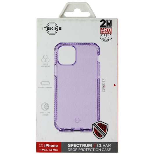 ITSKINS Spectrum Clear Case for Apple iPhone 11 Pro Max / Xs Max - Light Purple Cell Phone - Cases, Covers & Skins ITSKINS    - Simple Cell Bulk Wholesale Pricing - USA Seller