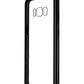 Zore Metal and Glass Hybrid Case for Samsung Galaxy S8 - Black/Clear Cell Phone - Cases, Covers & Skins Zore - Simple Cell Bulk Wholesale Pricing - USA Seller