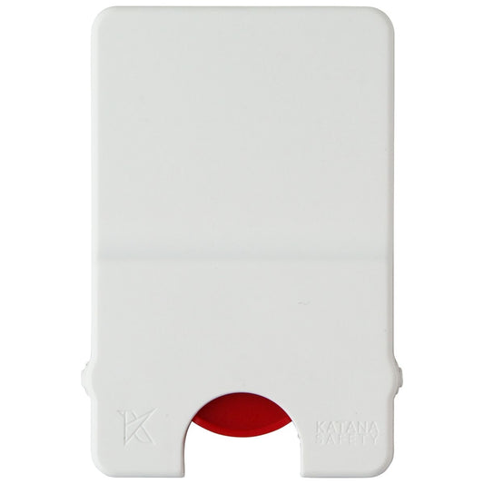 KATANA Safety Mini Wallet - Personal Safety on The Go Alarm - White 900-SL003WHT Cell Phone - Other Accessories KATANA - Simple Cell Bulk Wholesale Pricing - USA Seller