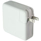 Apple (61W) Original USB-C Power Adapter - White (A1947) Computer Accessories - Laptop Power Adapters/Chargers Apple - Simple Cell Bulk Wholesale Pricing - USA Seller