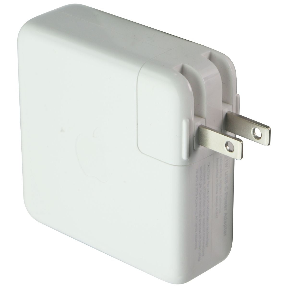 Apple (61W) Original USB-C Power Adapter - White (A1947) Computer Accessories - Laptop Power Adapters/Chargers Apple - Simple Cell Bulk Wholesale Pricing - USA Seller