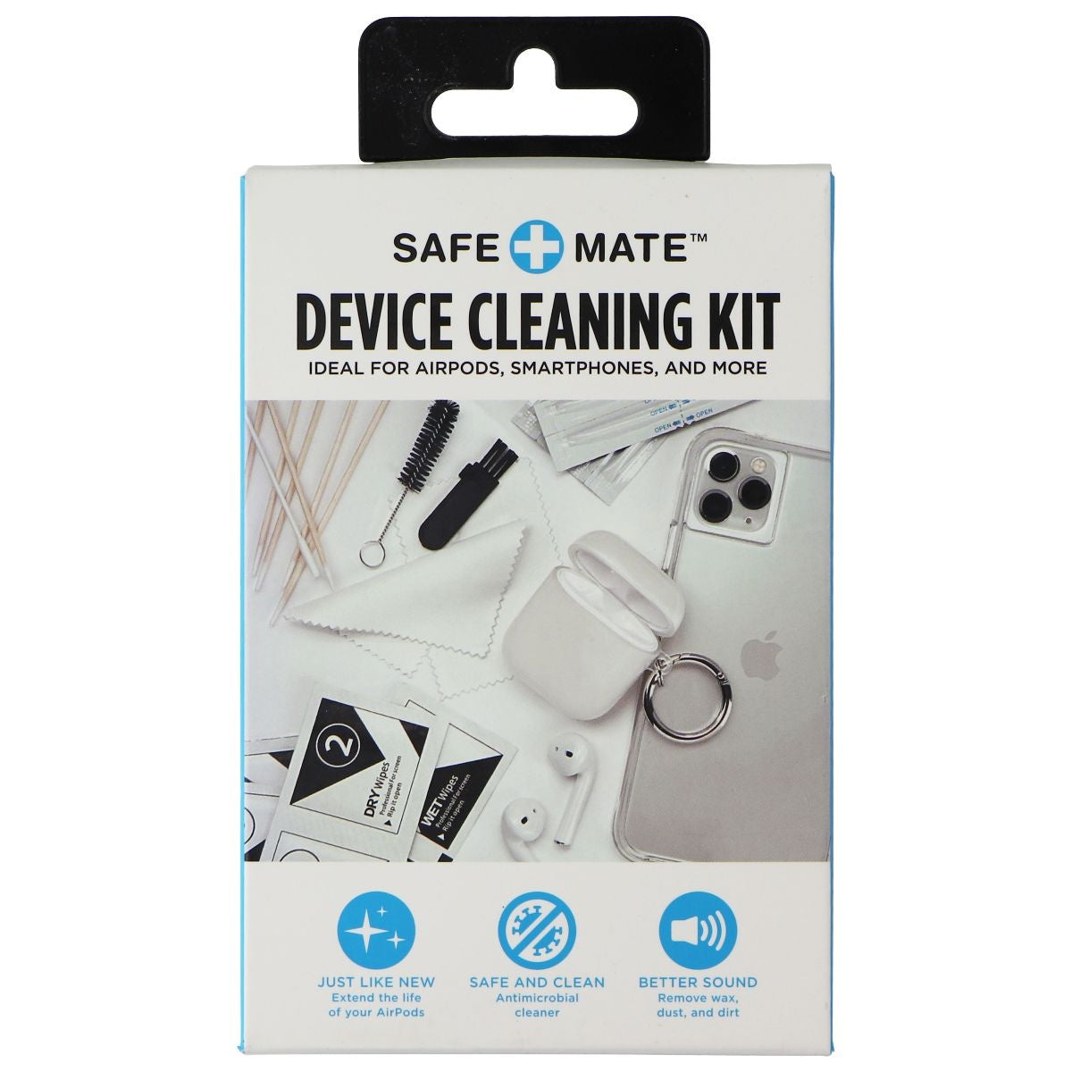 Safe+Mate x Case-Mate - Airpods & Smartphones Cleaning Kit Cell Phone - Other Accessories Case-Mate - Simple Cell Bulk Wholesale Pricing - USA Seller