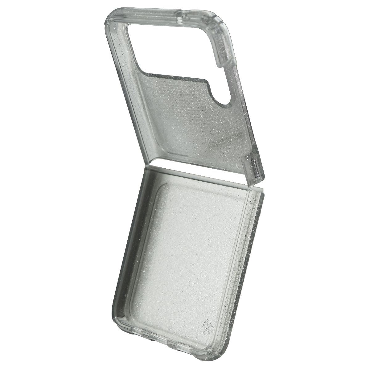 Speck Presidio Perfect-Clear Fold With Glitter Case for Galaxy Z Flip4/Flip 3 Cell Phone - Cases, Covers & Skins Speck - Simple Cell Bulk Wholesale Pricing - USA Seller