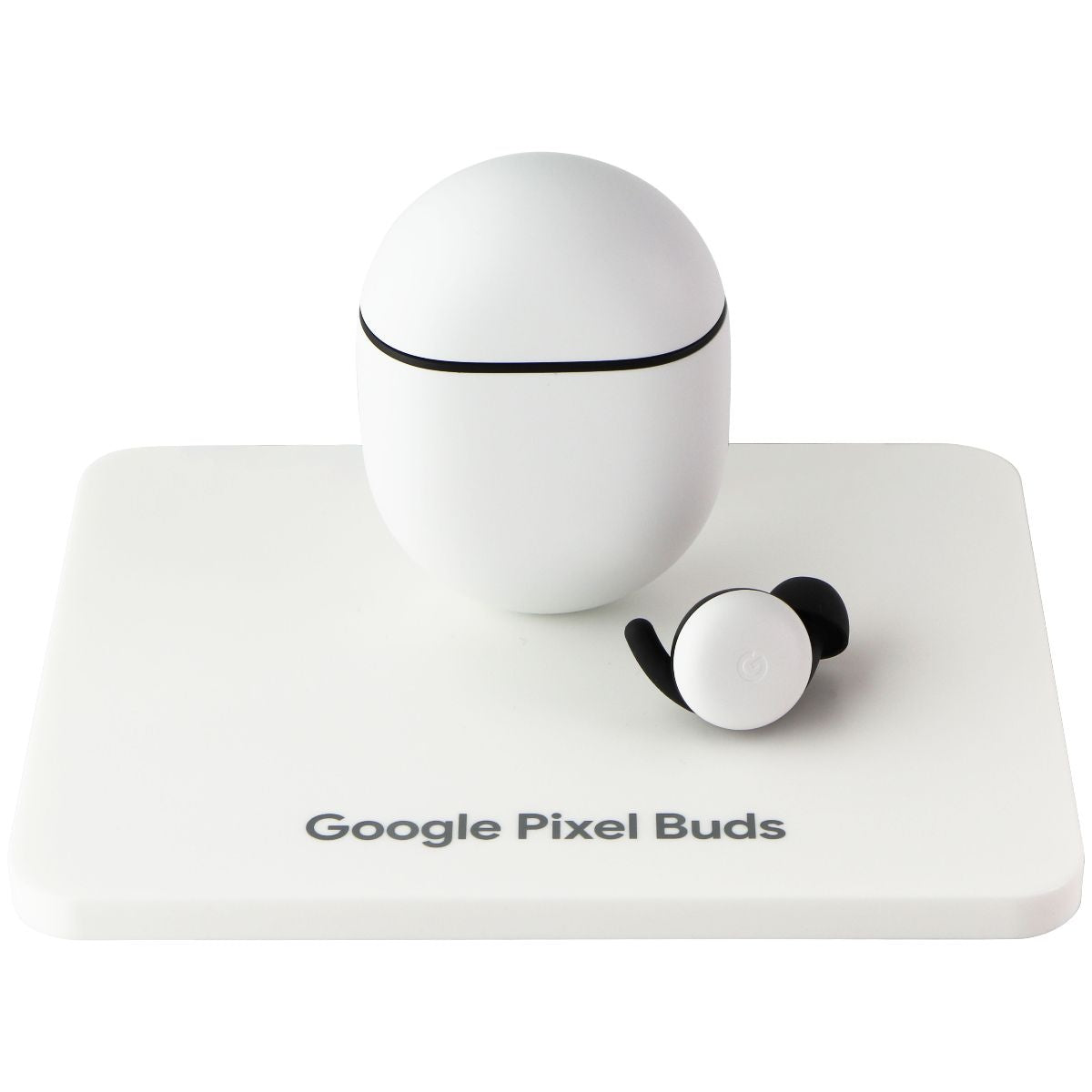 Google Pixel Buds (Gen 2) Retail Display Stand (Non-Functional/Dummy) White Portable Audio - Headphones Unbranded    - Simple Cell Bulk Wholesale Pricing - USA Seller