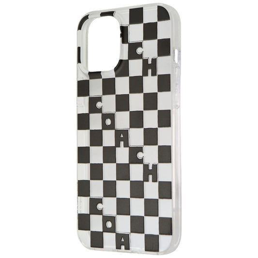 Coach New York Protective Case for Apple iPhone 12 Pro Max - Checkered Cell Phone - Cases, Covers & Skins Coach    - Simple Cell Bulk Wholesale Pricing - USA Seller