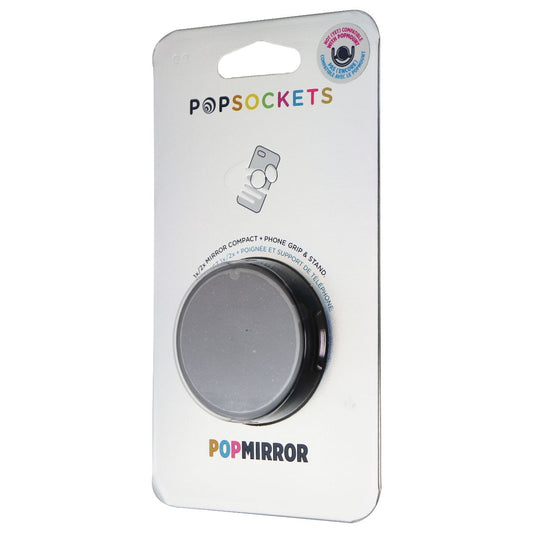 PopSockets PopGrip Mirror Stand and Grip with a Swappable Top - Black Cell Phone - Mounts & Holders PopSockets - Simple Cell Bulk Wholesale Pricing - USA Seller