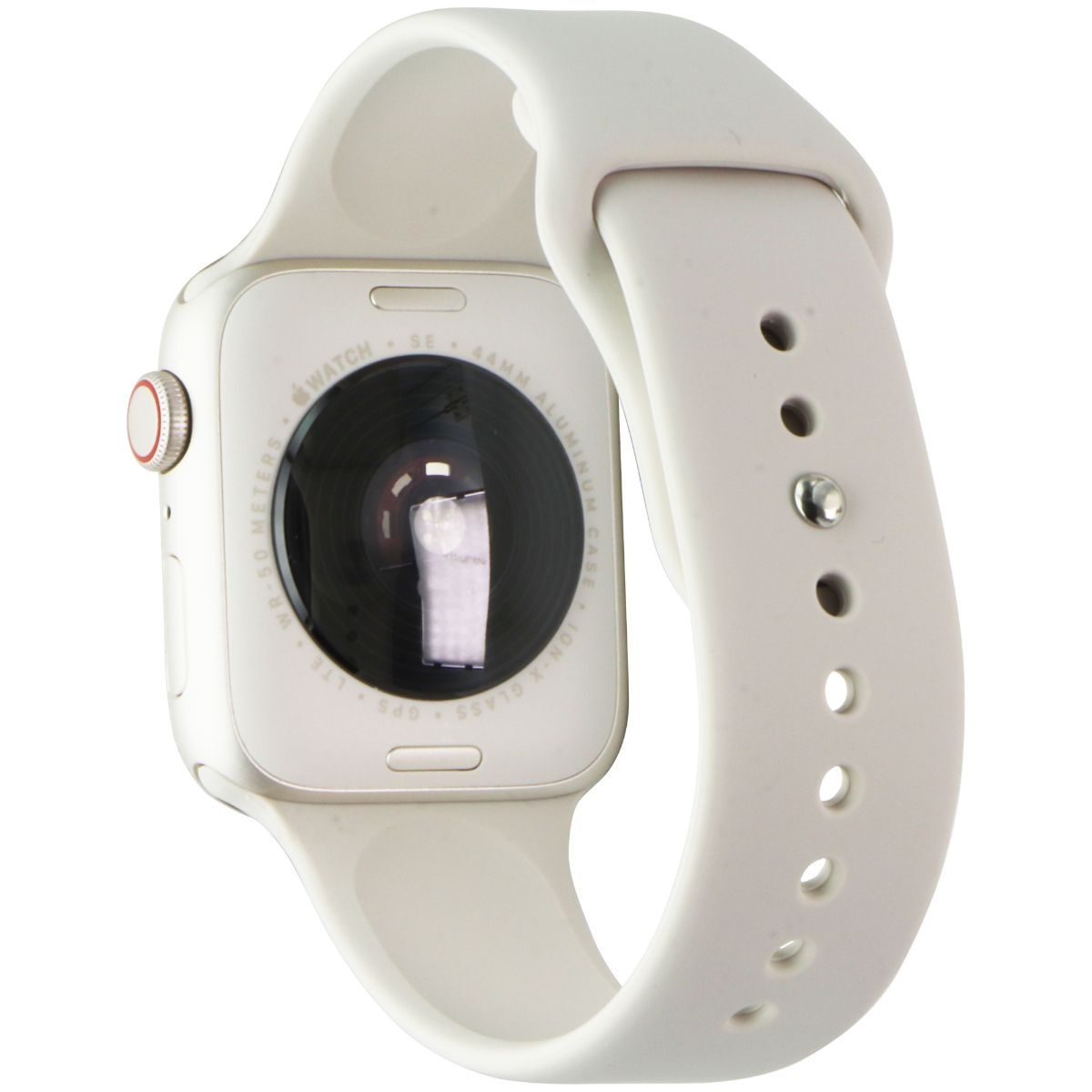 Apple Watch SE (2nd Gen) (GPS + LTE) A2727 44mm - Starlight AL / Starlight Band Smart Watches Apple - Simple Cell Bulk Wholesale Pricing - USA Seller