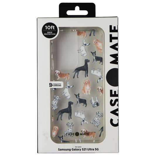 Case-Mate Prints Series Case for Samsung Galaxy S21 Ultra 5G - Pup-arazzi Cell Phone - Cases, Covers & Skins Case-Mate    - Simple Cell Bulk Wholesale Pricing - USA Seller