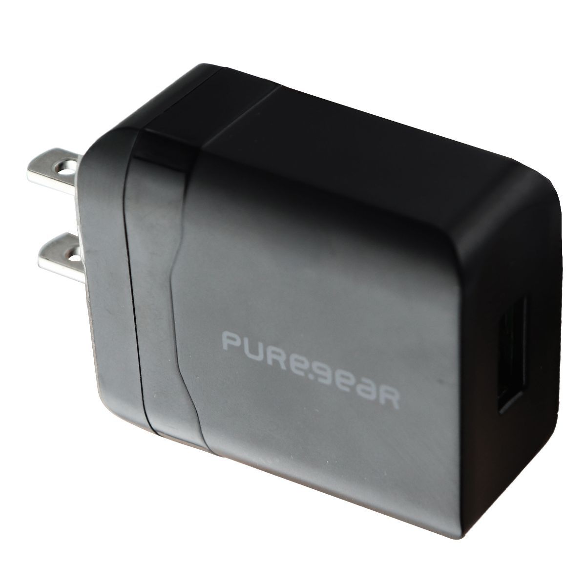 PureGear Single USB Port (5V/3A) Travel Wall Charger - Black Cell Phone - Chargers & Cradles PureGear - Simple Cell Bulk Wholesale Pricing - USA Seller