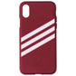 Adidas 3-Stripes Snap Case for Apple iPhone Xs/X - Maroon Red Cell Phone - Cases, Covers & Skins Adidas - Simple Cell Bulk Wholesale Pricing - USA Seller