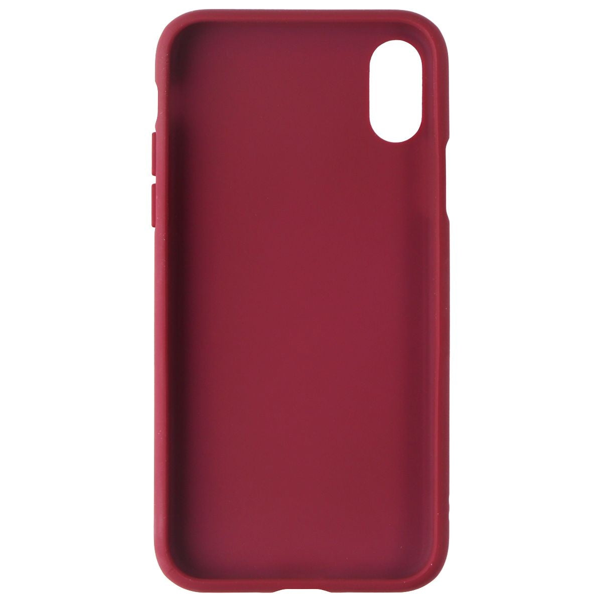 Adidas 3-Stripes Snap Case for Apple iPhone Xs/X - Maroon Red Cell Phone - Cases, Covers & Skins Adidas    - Simple Cell Bulk Wholesale Pricing - USA Seller