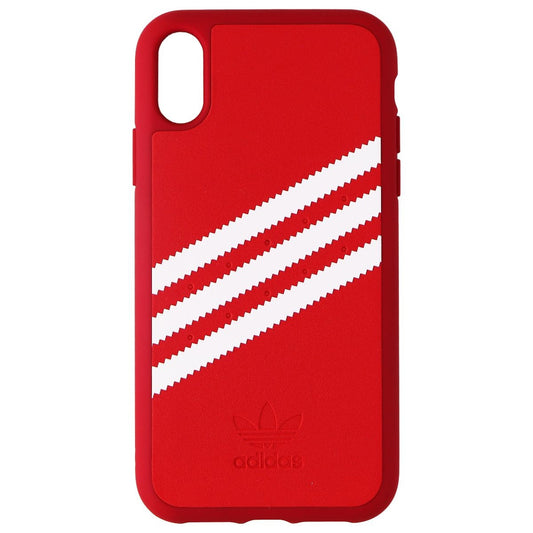 Adidas 3-Strips Snap Case for Apple iPhone XR Smartphones - Red/White Stripe Cell Phone - Cases, Covers & Skins Adidas    - Simple Cell Bulk Wholesale Pricing - USA Seller