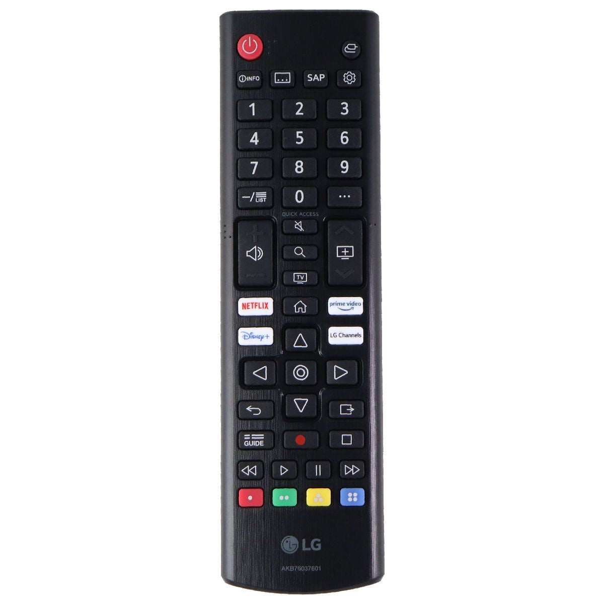 LG Remote Control (AKB76037601) for Select LG TVs - Black TV, Video & Audio Accessories - Remote Controls LG - Simple Cell Bulk Wholesale Pricing - USA Seller