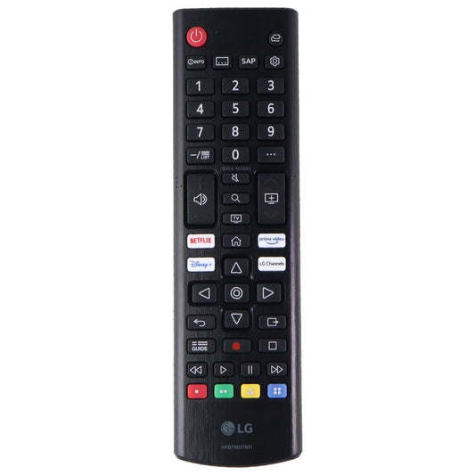 LG Remote Control (AKB76037601) for Select LG TVs - Black TV, Video & Audio Accessories - Remote Controls LG    - Simple Cell Bulk Wholesale Pricing - USA Seller
