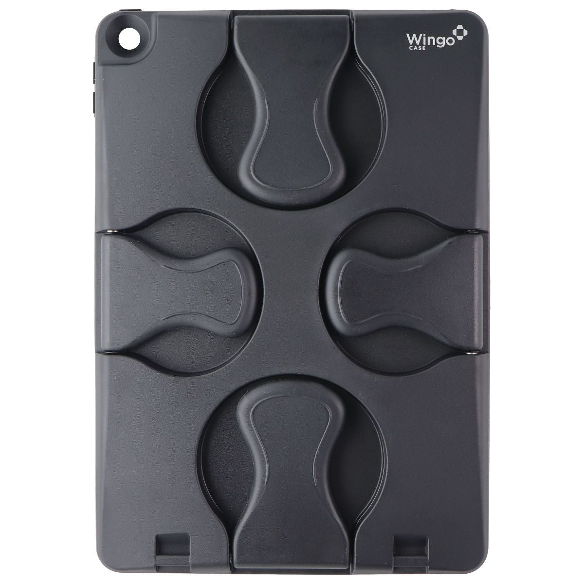 Wingo Series WingoCase for Apple iPad 10.2-in (9th/8th/7th Gen) - Black iPad/Tablet Accessories - Cases, Covers, Keyboard Folios Wingo - Simple Cell Bulk Wholesale Pricing - USA Seller