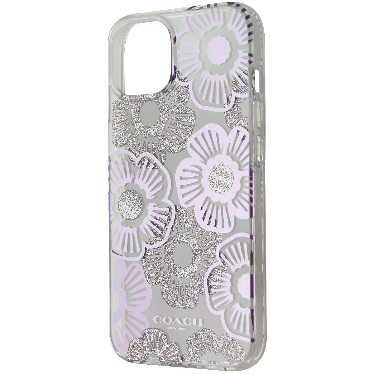 Coach Protective Case for Apple iPhone 13 - Tea Rose Ice Purple Cell Phone - Cases, Covers & Skins Coach - Simple Cell Bulk Wholesale Pricing - USA Seller