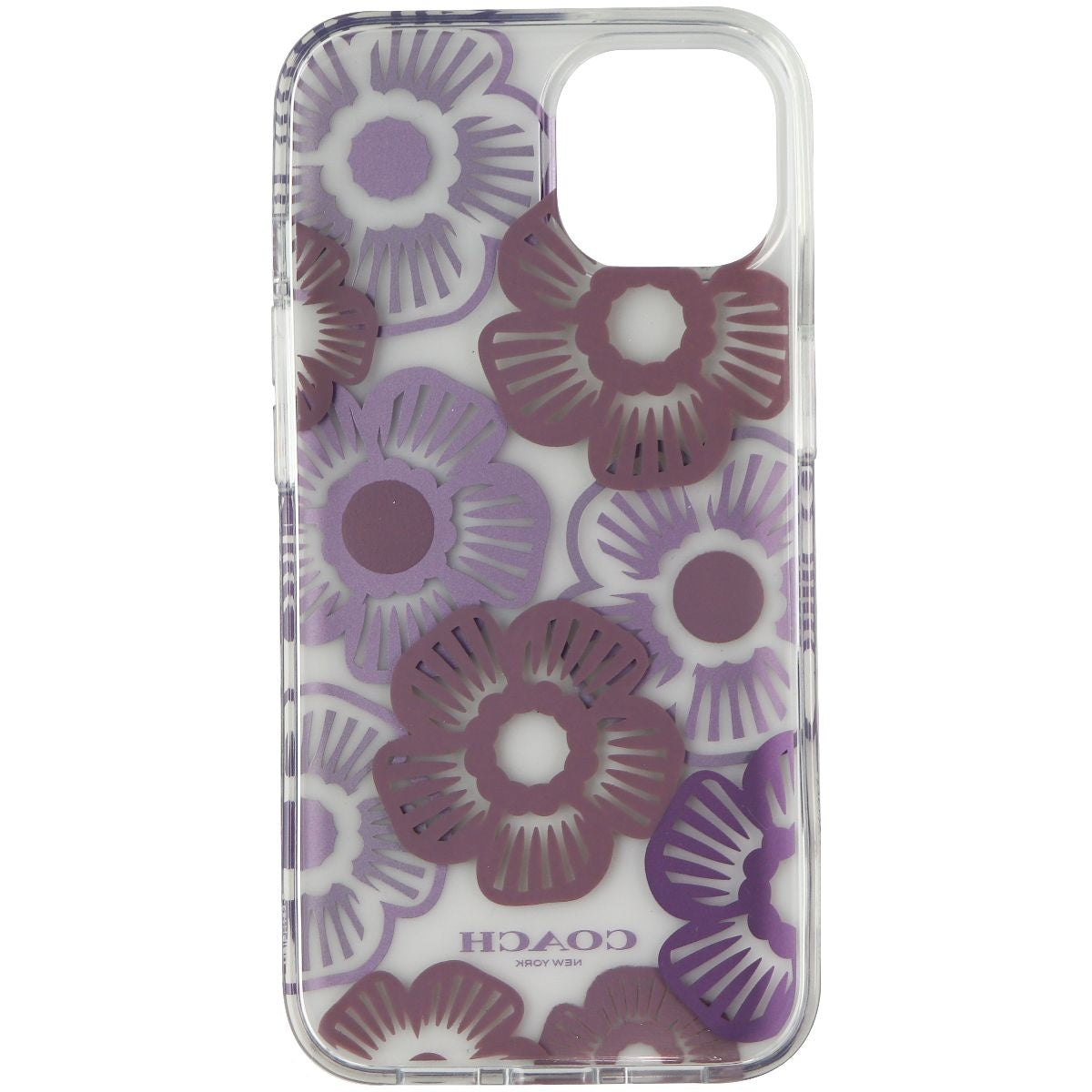 Coach Protective Case for Apple iPhone 13 - Tea Rose Ice Purple Cell Phone - Cases, Covers & Skins Coach - Simple Cell Bulk Wholesale Pricing - USA Seller