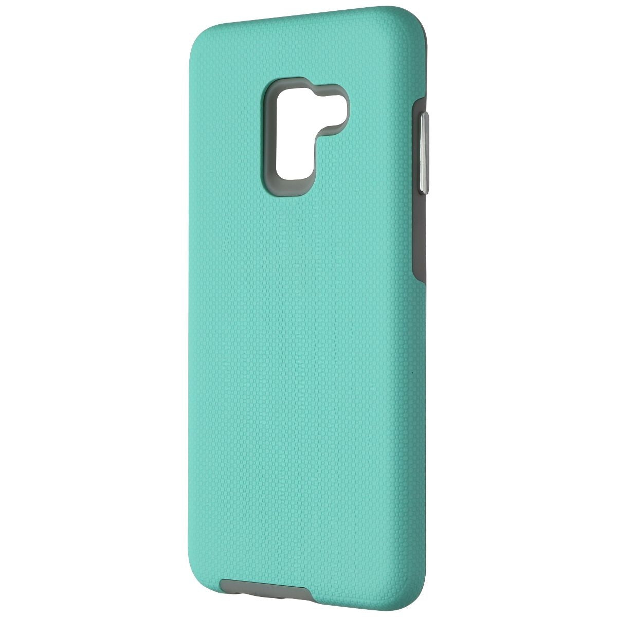 Xqisit Protective Cover for Samsung Galaxy A8 (2018) Smartphone - Teal/Gray Cell Phone - Cases, Covers & Skins Xqisit    - Simple Cell Bulk Wholesale Pricing - USA Seller