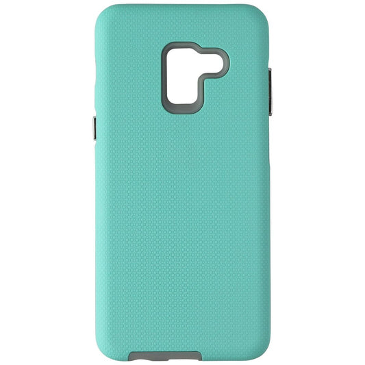 Xqisit Protective Cover for Samsung Galaxy A8 (2018) Smartphone - Teal/Gray Cell Phone - Cases, Covers & Skins Xqisit    - Simple Cell Bulk Wholesale Pricing - USA Seller