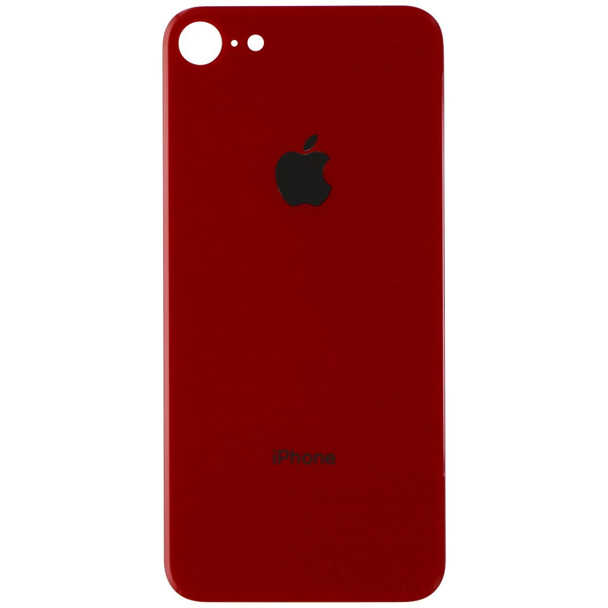 Repair Part - Back Glass Panel for Apple iPhone 8 - Red with Logo Cell Phone - Replacement Parts & Tools Unbranded - Simple Cell Bulk Wholesale Pricing - USA Seller