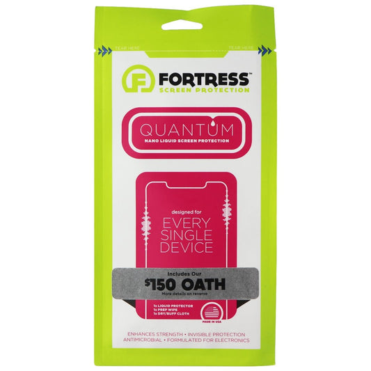 Fortress QUANTUM Nano Liquid Screen Protection for Any Device (Single Use) Cell Phone - Screen Protectors Fortress    - Simple Cell Bulk Wholesale Pricing - USA Seller