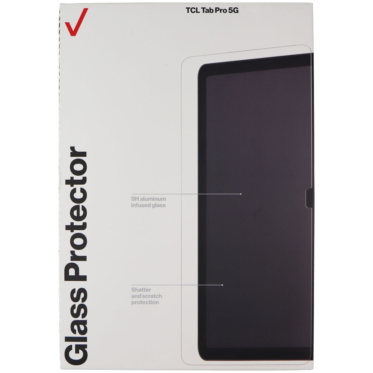 Verizon Glass Screen Protector for TCL Tab Pro 5G - Clear
