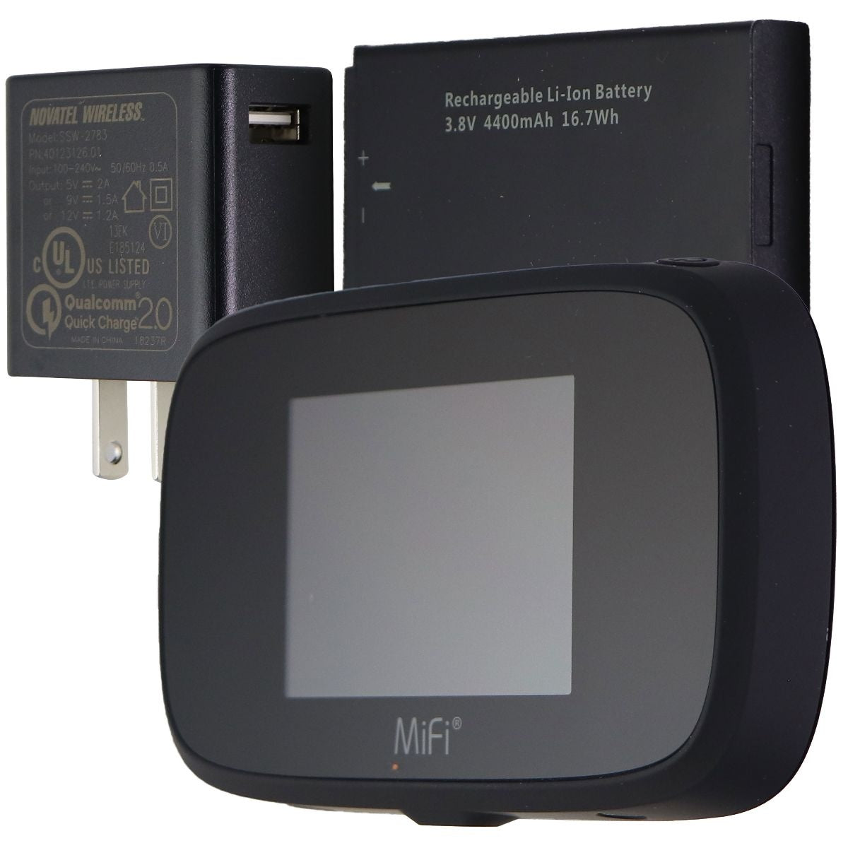 Novatel Wireless MiFi 7730L Jetpack Mobile Hotspot - Black (MIFI7730L) Networking - Mobile Broadband Devices Novatel Wireless - Simple Cell Bulk Wholesale Pricing - USA Seller