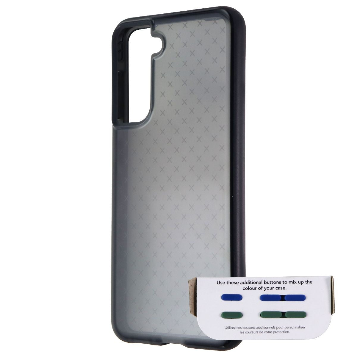 Tech21 Evo Check Series Case for Samsung Galaxy S21 5G - Smokey / Black Cell Phone - Cases, Covers & Skins Tech21 - Simple Cell Bulk Wholesale Pricing - USA Seller