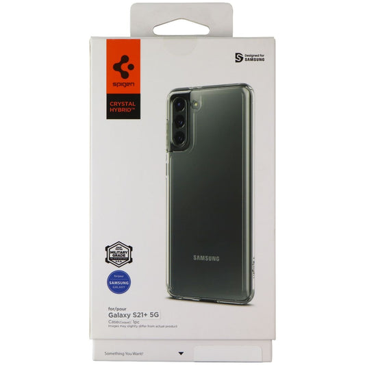 Spigen Crystal Hybrid Series Case for Samsung Galaxy S21+ 5G - Clear Cell Phone - Cases, Covers & Skins Spigen    - Simple Cell Bulk Wholesale Pricing - USA Seller