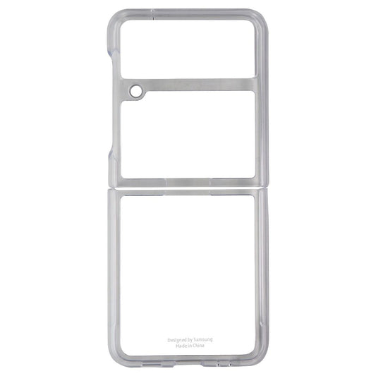 Samsung Clear Cover with Ring for Galaxy Z Flip3 5G - Clear/White/Silver Cell Phone - Cases, Covers & Skins Samsung - Simple Cell Bulk Wholesale Pricing - USA Seller